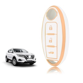 TOOMUME TOOMUME Schlsselhlle TPU, Autoschlssel Hlle Passt fr Nissan Qashqai J11 J12 Juke F15 Xtrail T32 Micra K13 K14 Infiniti Q50 QX60 EX35 FX45, Schlsselcover Schutz Schlsselgeh?use - Koffer