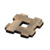 Banyo 34004 Japanese Cedar Hot Pot Trivet 5.9 x 5.9 x 0.7 inches (15 x 15 x 1.7 cm)