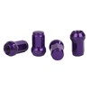 [Partools] Lock Nuts Purple Car Tire Wheel Nuts M12 Short