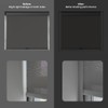 Blindify Light Blockers Blackout Side Tracks, PVC Blackout Side Strips