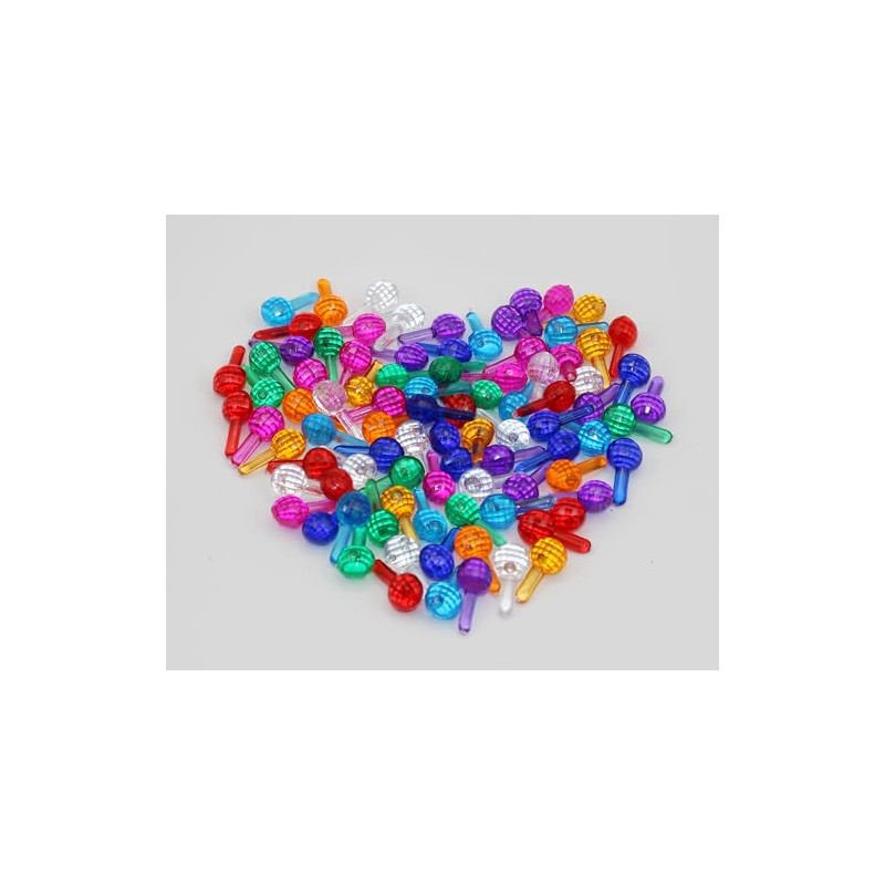 Creative Hobbies® Plastic Lites for Ceramic Christmas Trees, Faceted Globe