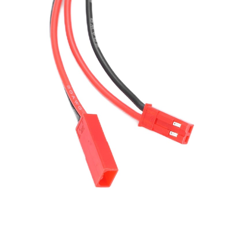 Electronic Speed Controller, Waterproof 40A RC Brushed ESC with Three