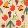 Ideal Home Range 20 Count Luncheon Napkins, Bells Balls and