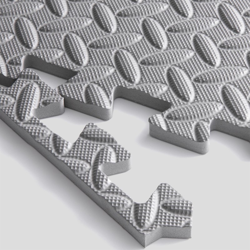 Phoenix Fitness Interlocking Floor Mats - 8 Non-Slip EVA Foam