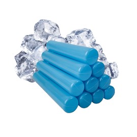 HdHStore Set of 10 Ice Packs for Drinks and Refrigerators, 12 x 2 cm, Set of 10 Refrigerators for Drinks, Refrigerators for Beach, Pool and Field