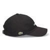 Lacoste Logo Cotton Basic Cap Logo Cotton Basic Cap (Black)