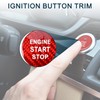 Hihaha Engine Start Stop Button Cover for Lexus GS Durable