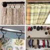 Ginbel Direct 24 Pack 2 Inches Curtain Rings with Clips,