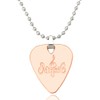 Rock Guitar Pick Necklaces Bass Guitar Accessories for Women Musician