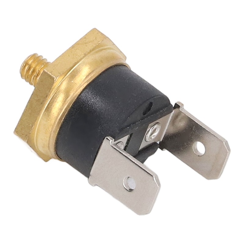 5PCS KSD301 Copper Thermostat Bimetal Normally Closed M4 Snap Disc