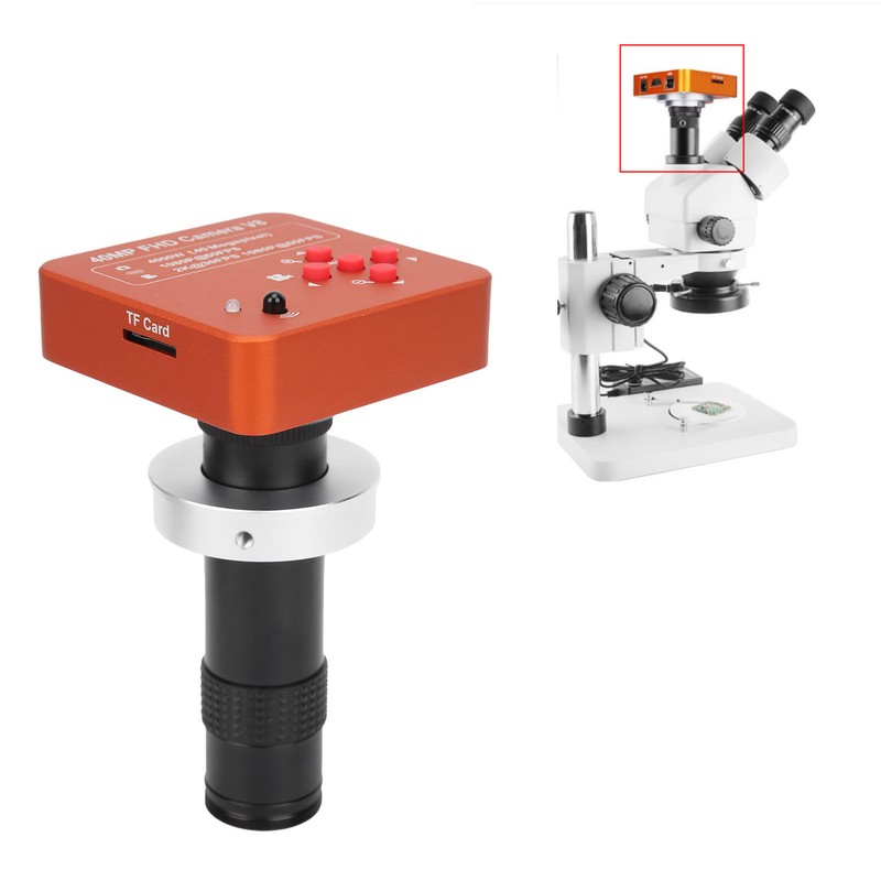 KP-130X-4100 Electron Microscope Camera with Lens 40MP Industrial Camera AC100-240V