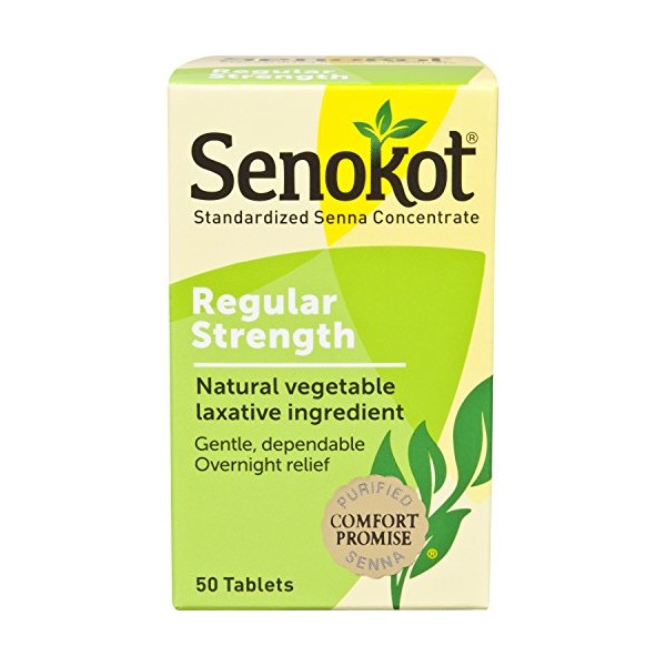 Senokot Tablets 50 Tablets (Pack of 5)