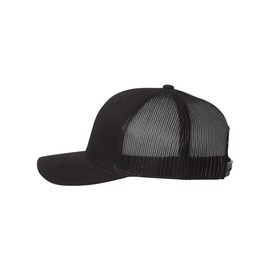 2017-20 Ford Raptor F150 Pickup Truck Fully Embroidered Yupoong 6606 Snapback Trucker Fitted Cap Black