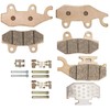 Mabutingti Brake Pads Front and Rear Sintered for Yama-ha Raptor