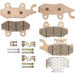 Mabutingti Brake Pads Front and Rear Sintered for Yama-ha Raptor 700 YFM700 2006-2012