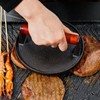Brandon-super Heavy-Duty Cast Iron Smash Burger Press - Food Grade