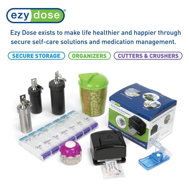 EZY DOSE Weekly (7 Day) 4 Times a Day Push