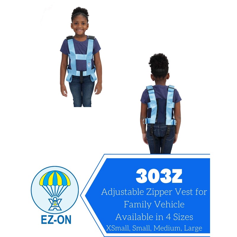 EZ-ON Products 303Z Large Rear Zipper Closure Durable Personal Vehicle