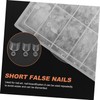 Beavorty Gorgeous French Manicure Nails Pcs Nail Decals Press Kit