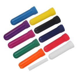 KOMBIUDA 12pcs Blank Tubes Essential Oil Portable Reusable Fresh Oils Preservation