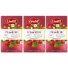 Galil Strawberry Tea Pack of 3 – Caffeine-Free Herbal Tea,