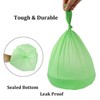 Biodegradable Bin Liners Bags 100 pcs, 20L/ 4-6 Gallon Biodegradable