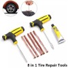 Miniduino 8pc Tire Repair Kit DIY Flat Tire Repair Home