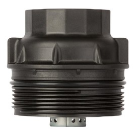 GETOPAUTO 15620-36010 Oil Filter Housing Cap Compatible with 2009-2019 Toyota Camry Tacoma Highlander RAV4 Avalon Sienna Venza Replaces 15620-36010, 15620-36020, 15643-31050(Set of 2)