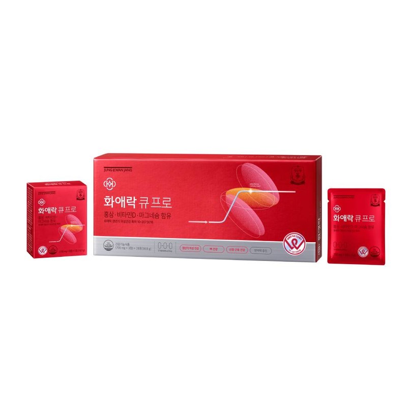 CheongKwanJang 정관장 화애락 큐프로 Q PRO Jeonggwanjang Hwaerak QPRO