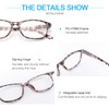 Photochromic Transition Nearsighted Distance Glasses For Men Women Retro Myopia