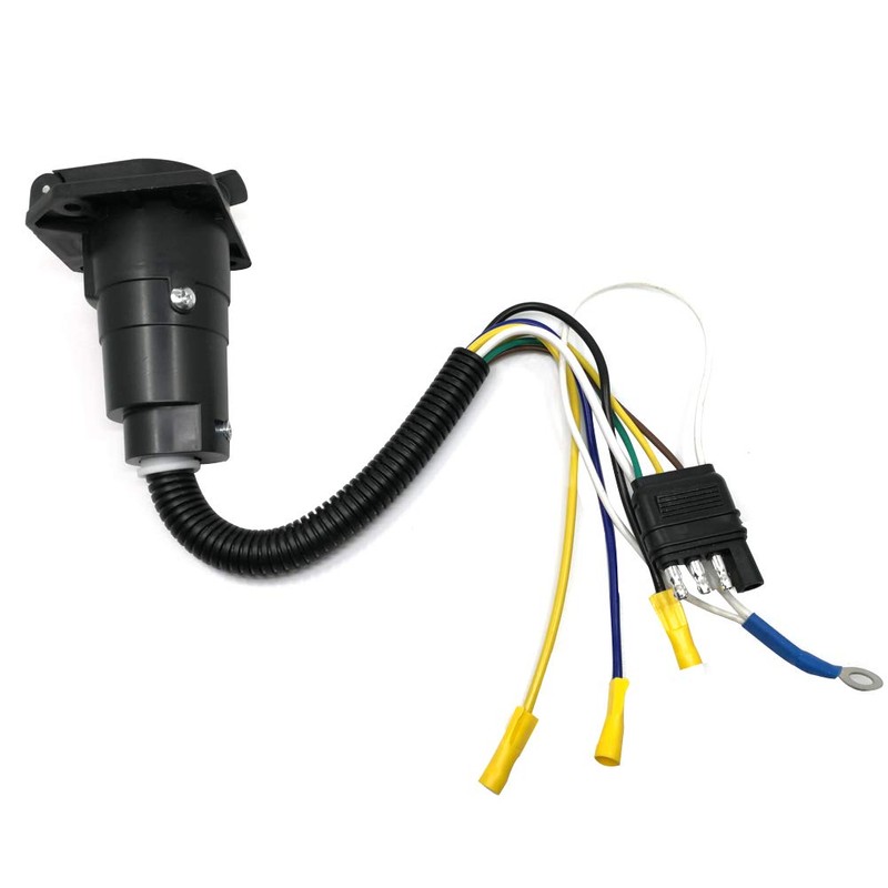 CARROFIX - Conector adaptador de cableado para remolque de 7