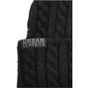 Urban Classics Cable Knit Beanie Hat, Black, One Size