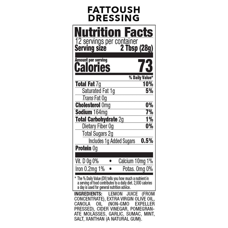 Fattoush Mediterranean Dressing and Marinade (2)