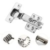 ANBOO Pack of 8 Cupboard Hinges with Soft Close, Hydraulic
