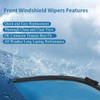 WINNERS Wiper Blades for Honda HRV 2023 2024, OEM Quality