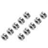 10PCS V624ZZ Miniature V Groove Pulley Steel V Guide Rail