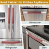 Refrigerator Door Handle Covers, Set of 4, Performance Appliance Handle