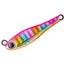 Cormoran Metal Magic TG Fishing Lure, 1.4 oz (40 g), S #A124 UV Pink Signal O.B.