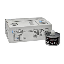 Hollowick Easy Heat 6-3-8 Adjustable Heat, Liquid Wicked Chafing Fuel with a Pop Top (6 Cans/Carton)