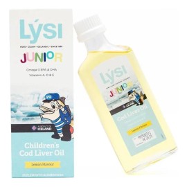 Lysi Omega 3 Epa Y Dha Aceite De Hígado De Bacalao Para Niño