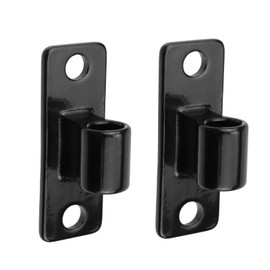 Antrader Gate Hinges,Heavy Duty Wall Mount Gate Hinge fits 5/8" Pin,Black,2Pcs