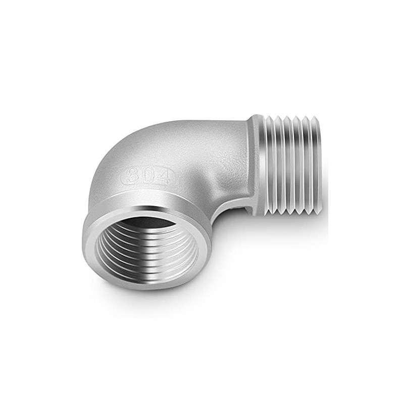 ERGAOBOY 2 Pcs 1" Male to 1" Female BSP Pipe