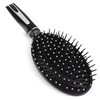 Large Professional Oval Paddle Scalp Massaging Hairbrush with Soft Bristles