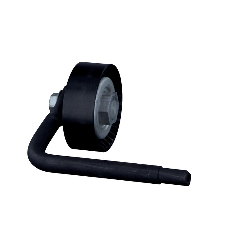 febi bilstein 30116 Tensioner Pulley with Holder for V-Ribbed Belt,