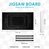 Puzzle Boards Portable Foldable, Jigsaw Mat Roll with Auxiliary Lines