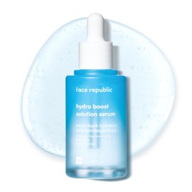 Face Republic- Un suero hialurónico ligero que hidrata profundamente y alivia la piel con 11 tipos de ácidos hialurónicos, dejando una piel hidratada 