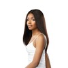 Bare and natural straight human hair (5x5 lace closure with