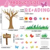 Justforjoyful 148Pcs Tree Classroom Bulletin Board Decor Reading Gives You