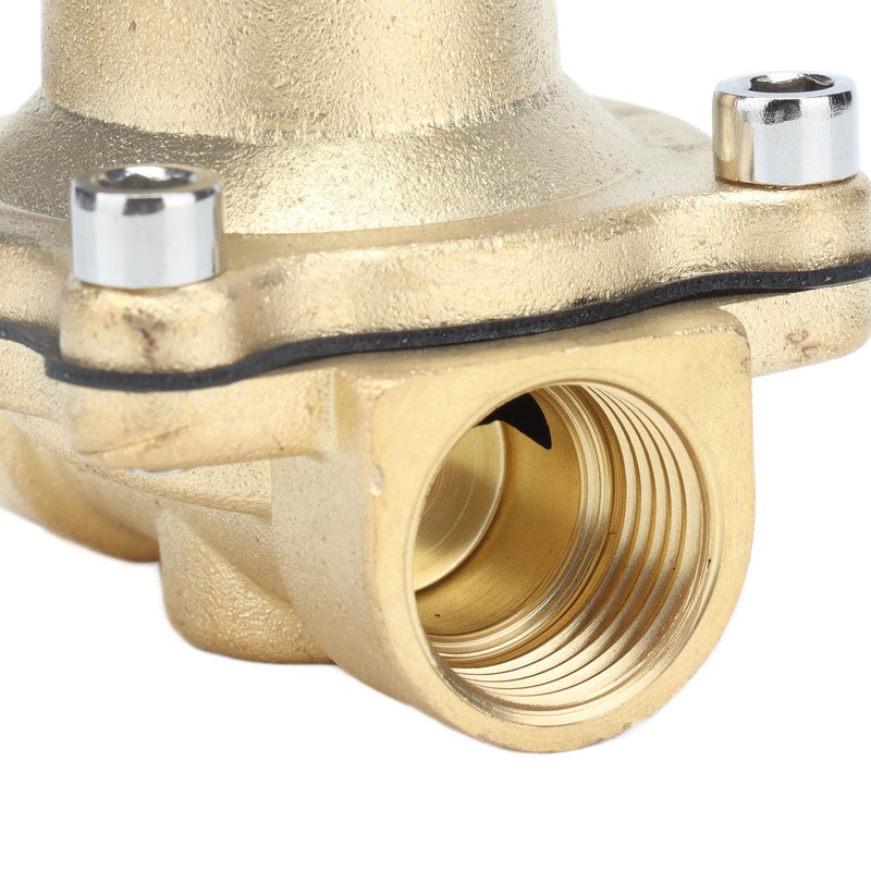 Solenoid Valve 2 Way Normally Open Brass Diaphragm Type Tools