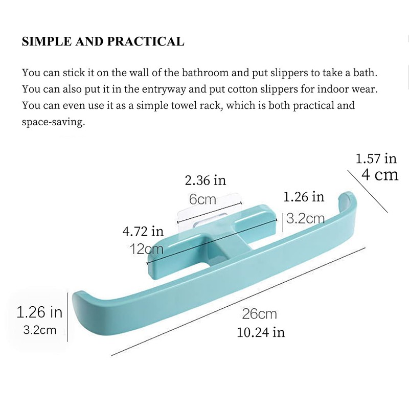 CARURLIFF Wall Mounted Shoe Rack, Hanging Shoe Rack for Door,